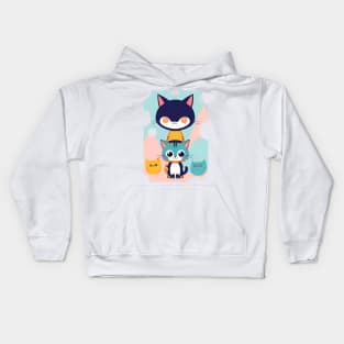 Cute cats Kids Hoodie